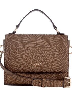 GUESS Women's Lyndi Mini Top Handle Flap Crossbody